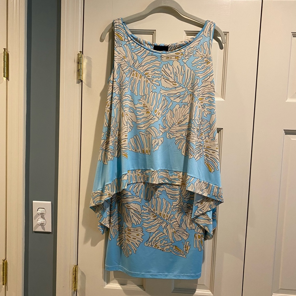 Analili open drape dress with butterfly sleeves. XS cute and comfy-